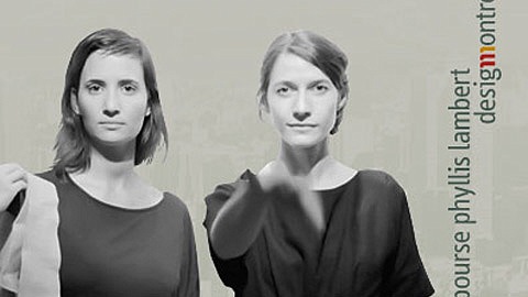 Les lauréates de la bourse Mouna Andraos et Melissa Mongiat