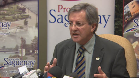 Le maire de Saguenay, Jean Tremblay