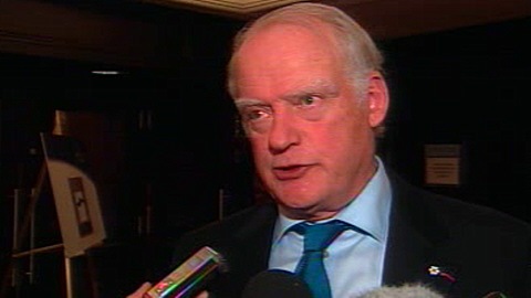 André Caillé, à l'ouverture de la Conférence de l'Association pétrolière et gazière du Québec