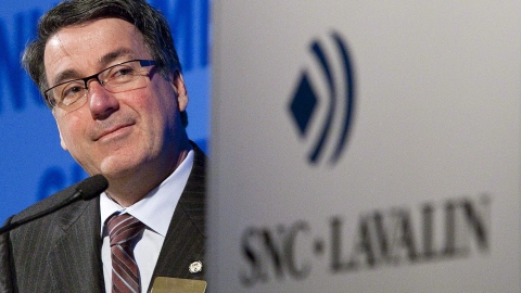 Le PDG de SNC-Lavalin, Pierre Duhaime