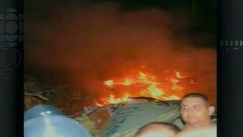Un avion de ligne qui s'est écrasé à Cuba avec 68 personnes à bord est la proie des flammes.