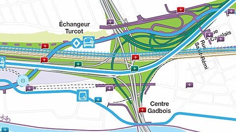 L'échangeur Turcot, la structure routière la plus achalandée au Québec, demeurera fonctionnel durant toute la durée de sa réfection.