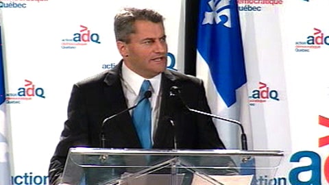 Le chef de l'ADQ, Gérard Deltell