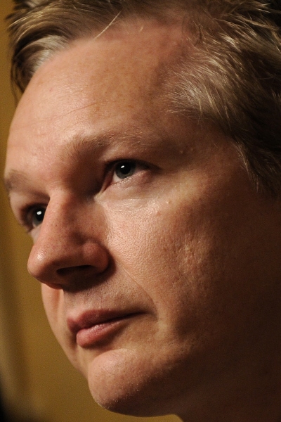 Julian Assange, en conférence de presse à Genève, le 4 novembre.