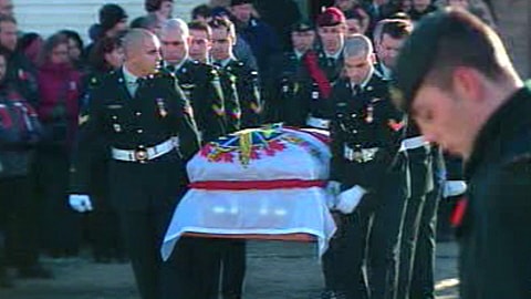Funérailles du caporal Steve Martin
