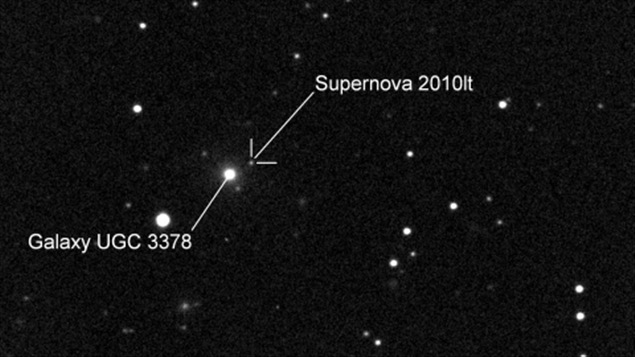Une Néo-Brunswickoise de 10 ans découvre une supernova et établit un record