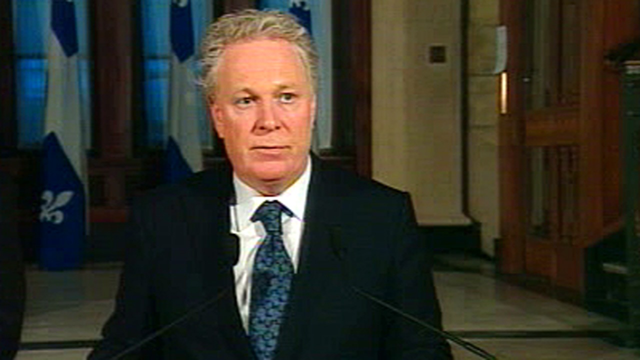 Le premier ministre Jean Charest