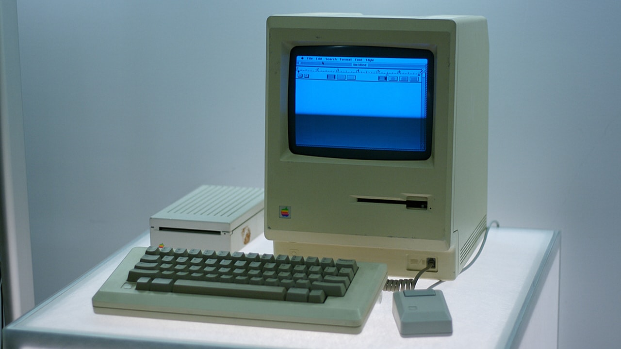 Le Macintosh d'Apple, lancé en 1984
