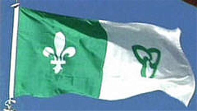 Drapeau franco-ontarien
