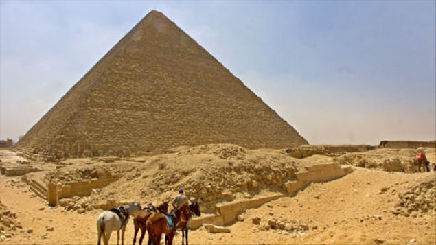 La pyramide de Khéops