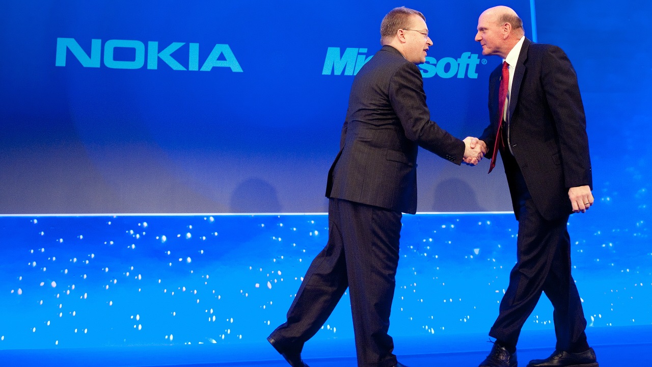 Stephen Elop et Steve Ballmer