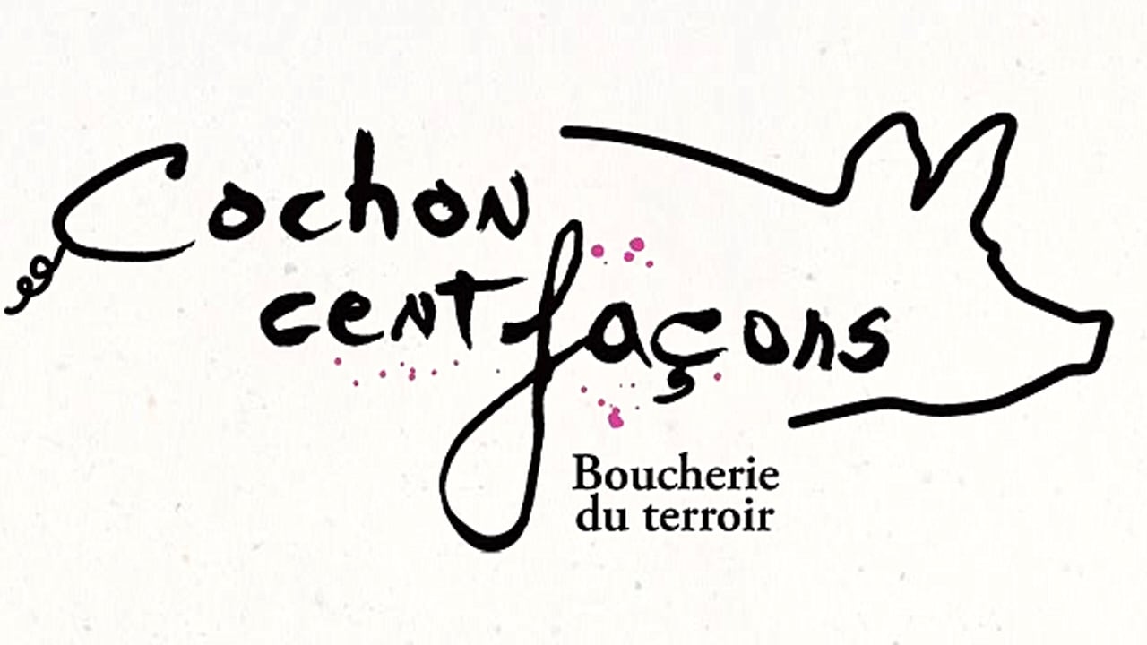 Logo de la boucherie Cochon cent façons