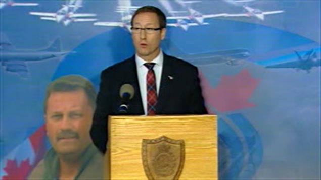 Le ministre de la Défense nationale, Peter MacKay