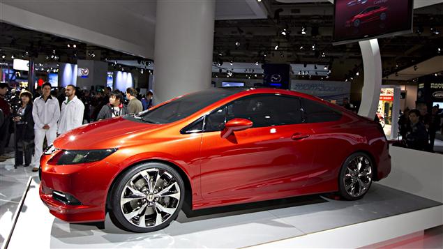 Le coupé Honda Civic Si