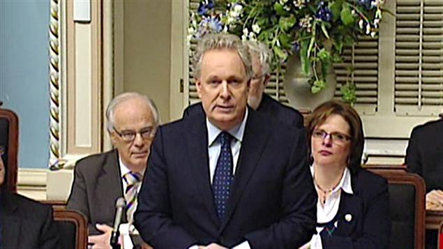 Le premier ministre Jean Charest