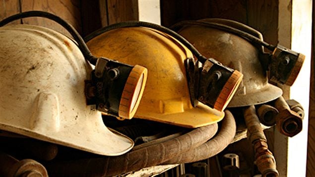 Casques de mineurs