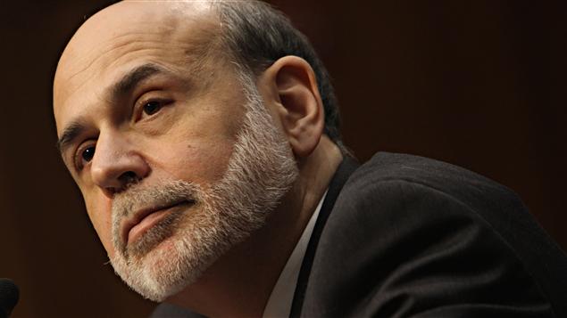 Le gouverneur de la banque centrale américaine, Ben Bernanke