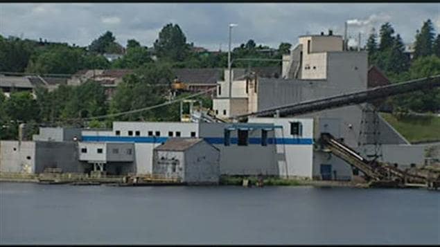 L'usine Laurentide de Shawinigan