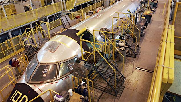 Usine de Bombardier à Montréal