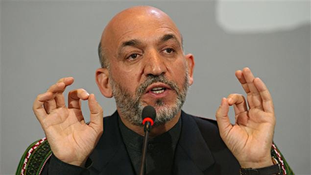 Le président afghan Hamid Karzaï