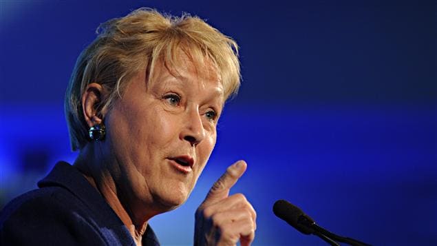 Pauline Marois, chef du Parti québécois