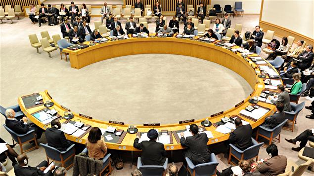 Le conseil de sécurité des Nations unies