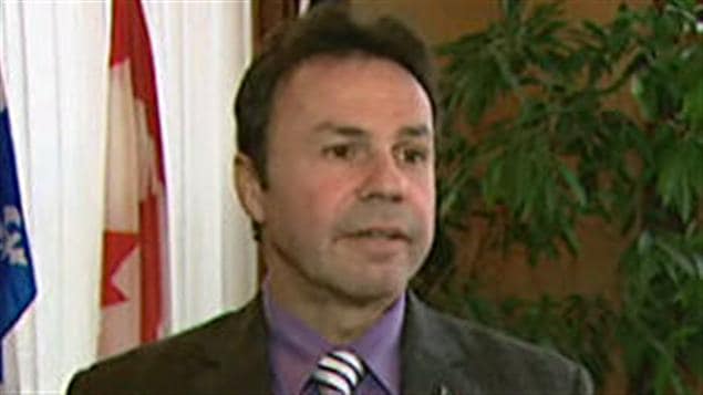 Le maire de Shawinigan, Michel Angers