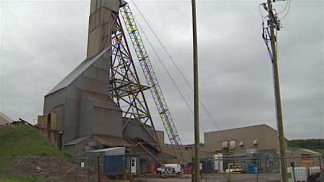 La mine Niobec de Saint-Honoré