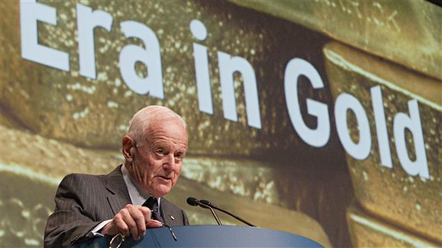 Peter Munk, fondateur et président du conseil d'administration de Barrick Gold