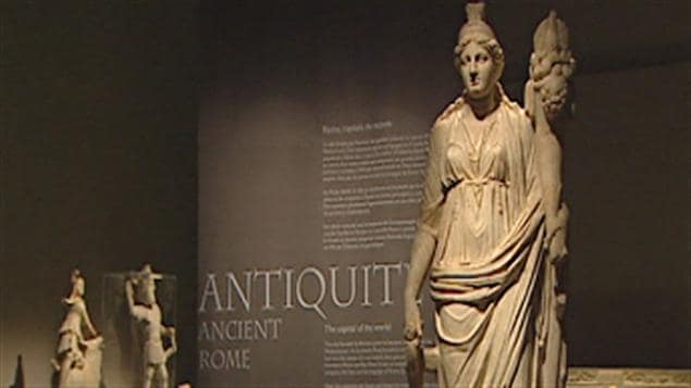 L'exposition Rome prend l'affiche au Musée de la civilisation à Québec