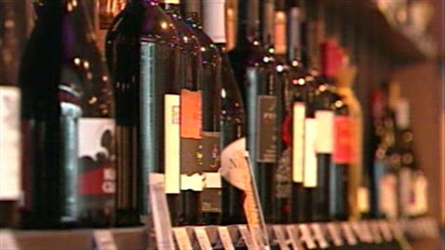 Bouteilles de vin