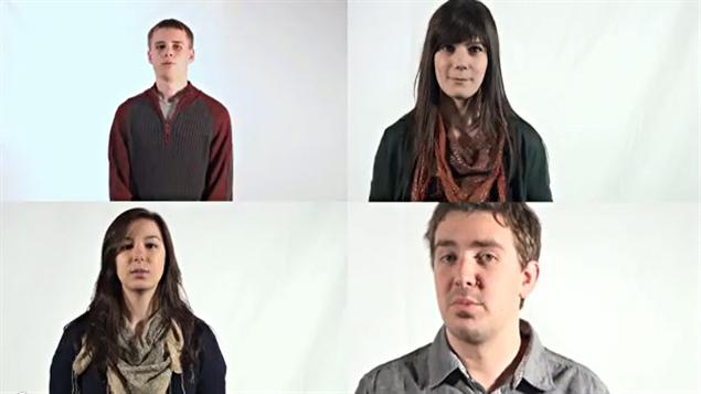 Des jeunes Franco-Manitobains ont réalisé une vidéo pour promouvoir la francophonie.