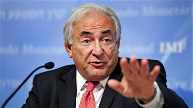 Dominique Strauss-Kahn, directeur général du FMI