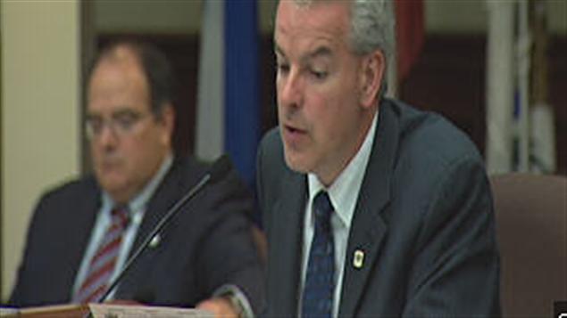 Le maire de Sherbrooke, Bernard Sévigny