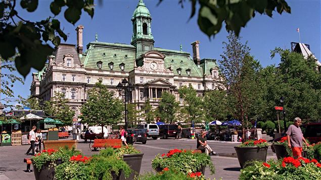L'Hôtel de Ville de Montréal