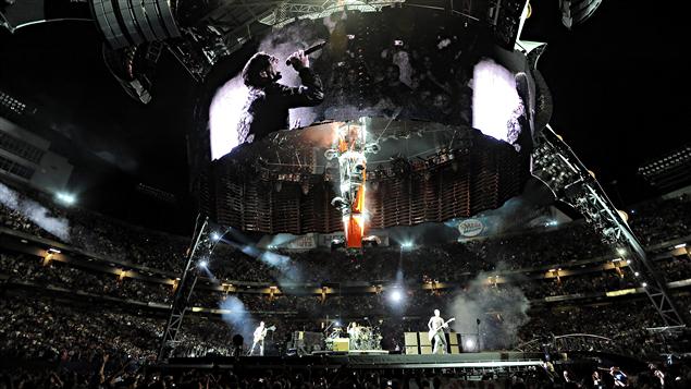 La scène de la tournée 360 de U2
