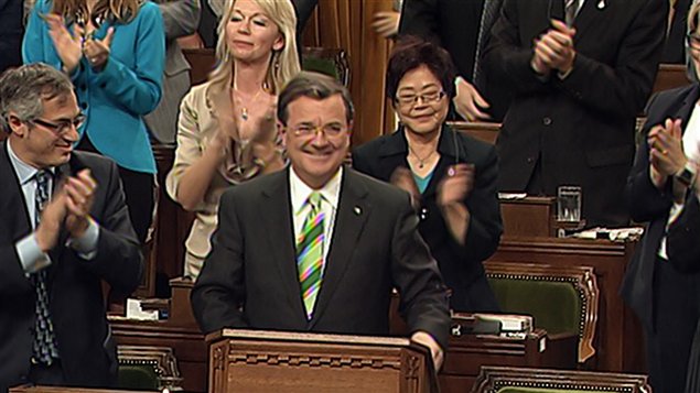 Jim Flaherty aux Communes