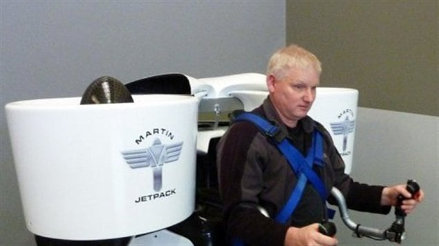 Glenn Martin et son jetpack