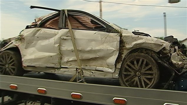 Véhicule impliqué dans un accident mortel : le conducteur avait 18 ans