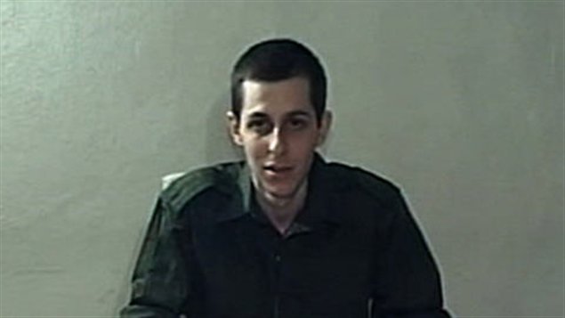Capture d'une vidéo de Gilad Shalit diffusée par le gouvernement israélien le 2 octobre 2009.