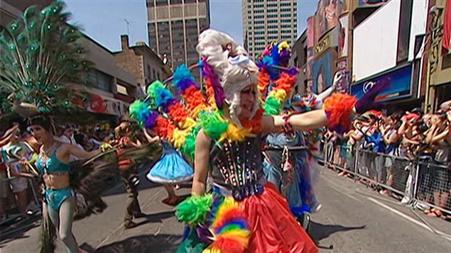 Défilé de la Fierté gaie à Toronto