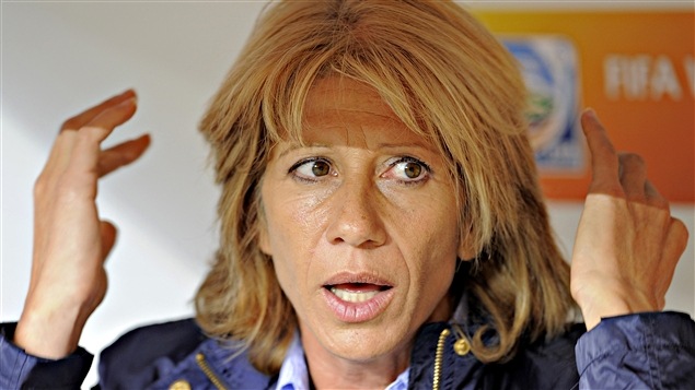 La sélectionneuse canadienne Carolina Morace
