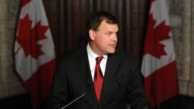 Le ministre canadien des Affaires étrangères, John Baird