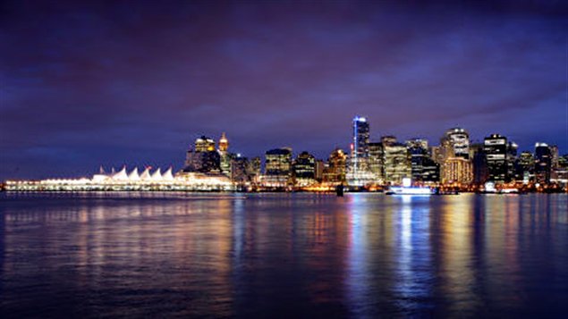 Vue de la ville de Vancouver