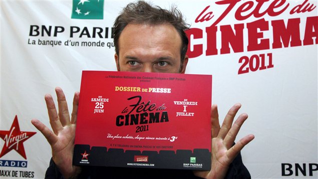 L'acteur français Vincent Perez, lors de la Fête du cinéma, le 8 juin 2011 à Paris