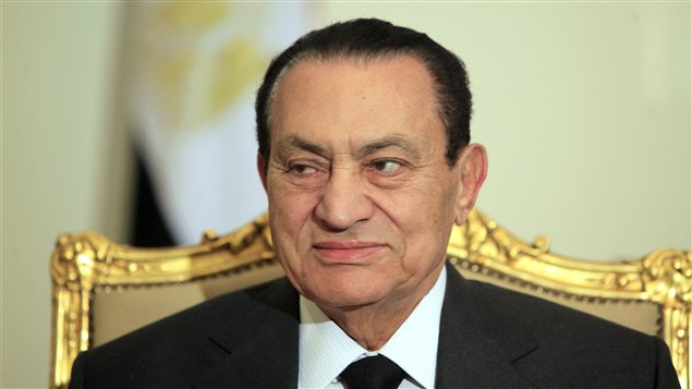 Hosni Moubarak le 8 février, 2011
