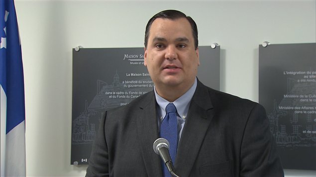 Le ministre du Patrimoine canadien, James Moore