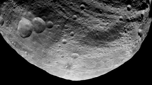 Photo de l'astéroïde Vesta