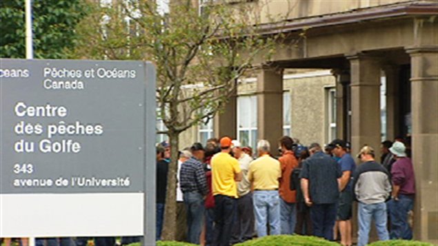 Manifestation de pêcheurs