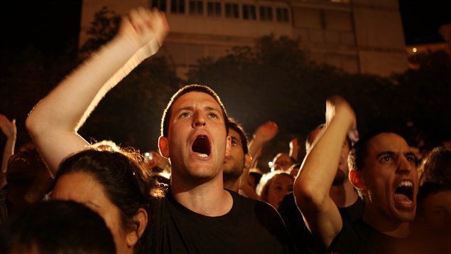 Manifestation à Jérusalem